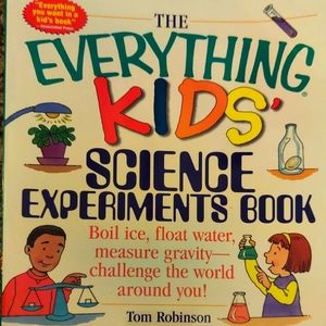 NWT The Everything KIDS Science Experiment Book by Tom Robinson